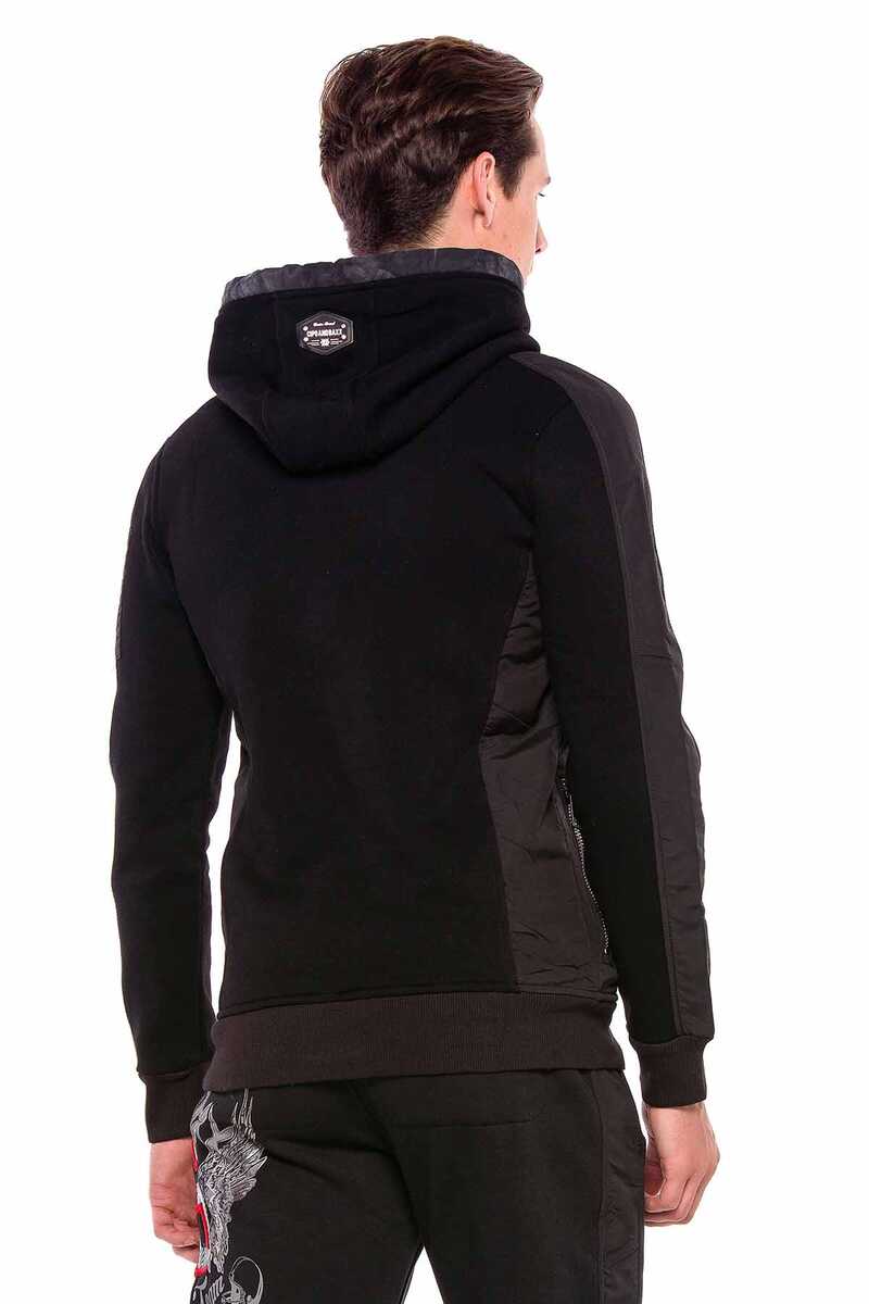 CL358 Men's hooded sweatshirt with 3D print