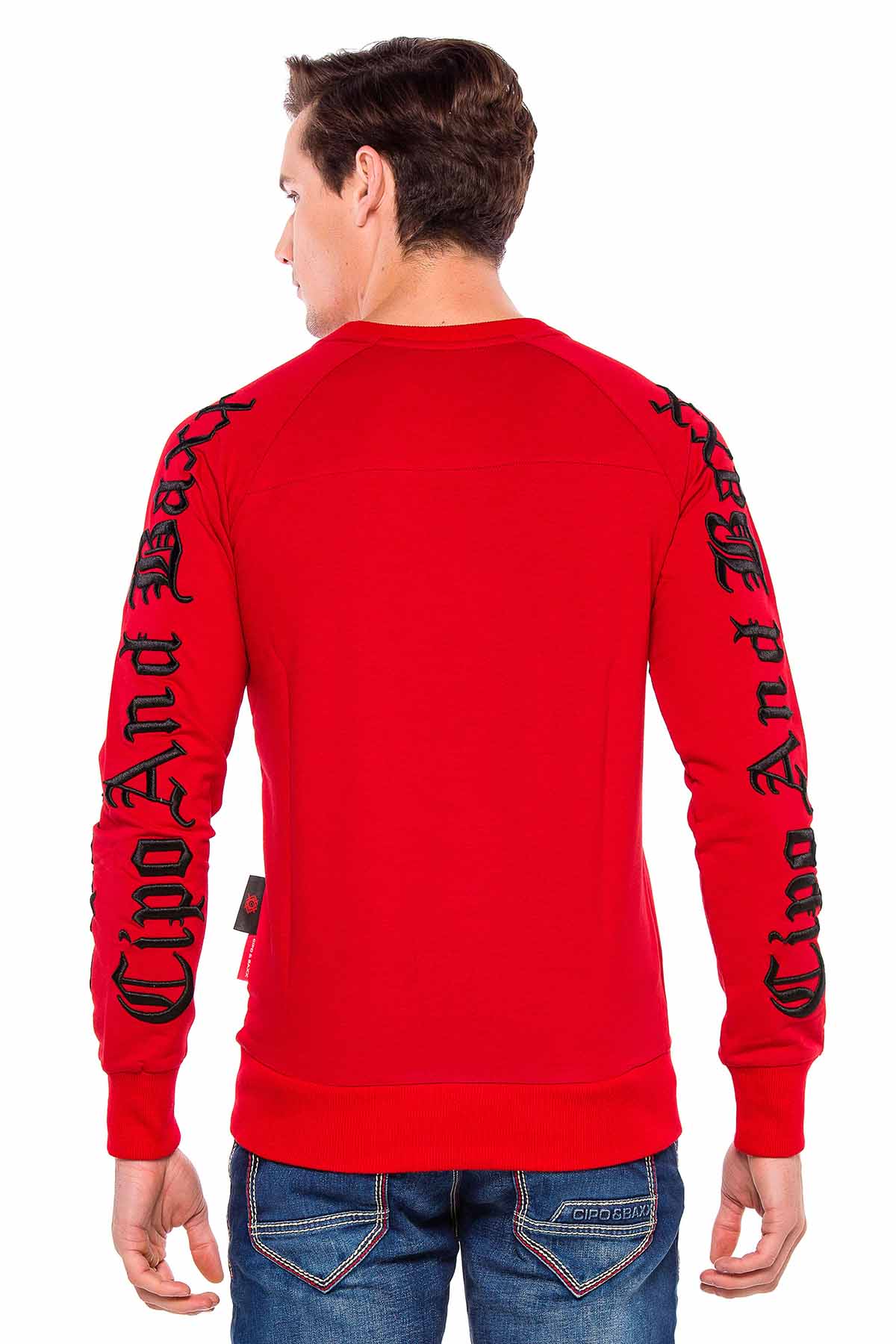 CL370 Men's Sweatshirt with Cool Embroidery