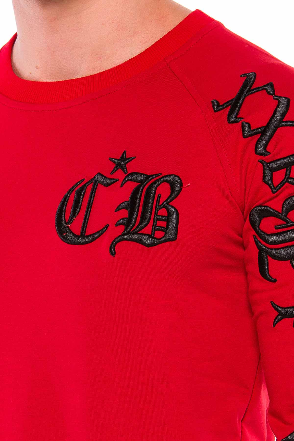 CL370 Men's Sweatshirt with Cool Embroidery