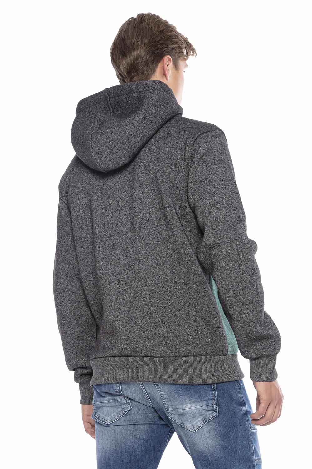 CL430 Men's Hooded Sweatshirt Color Blocking