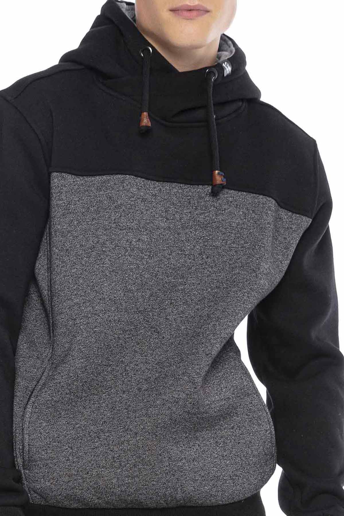 CL430 Men's Hooded Sweatshirt Color Blocking