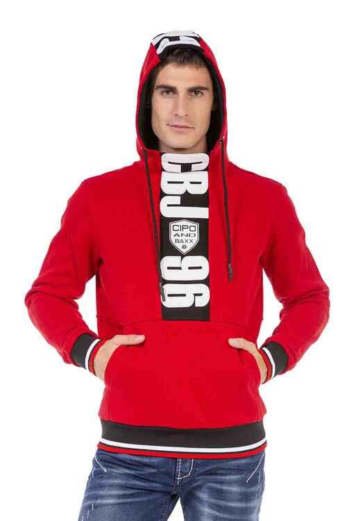 CL478 Men's hooded sweatshirt with great brand prints