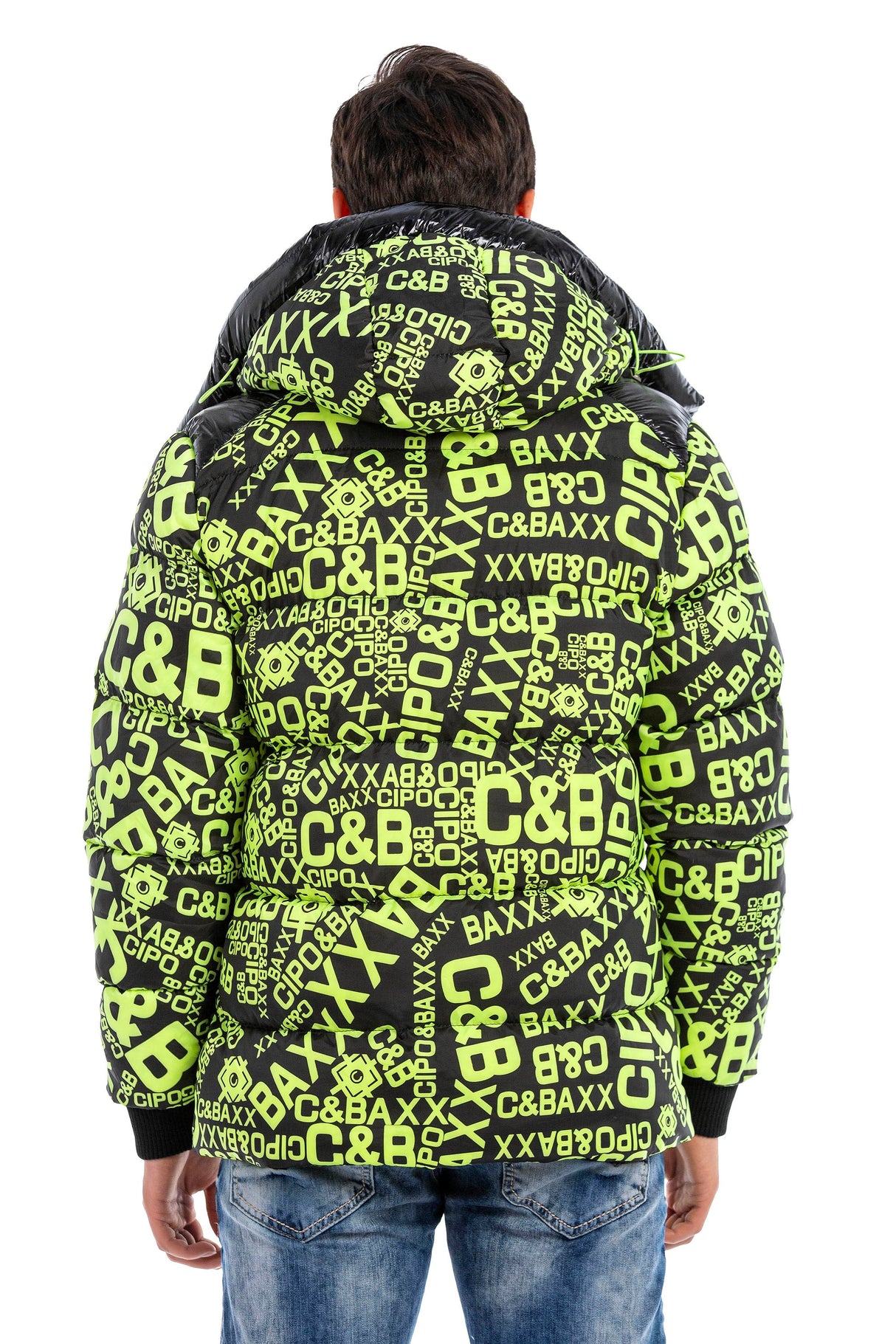 CM193 Men's Winter Jacket – Urban Look with Detachable Hood Product Description