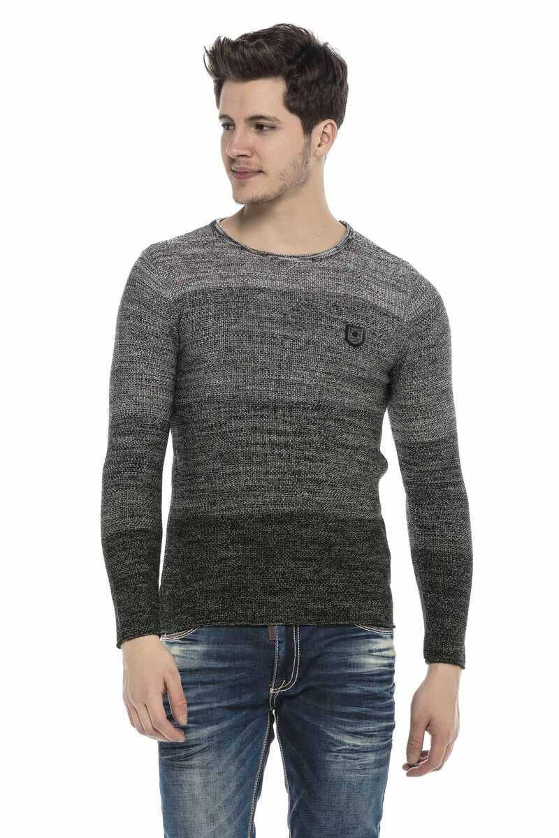 CP205 ANTHRACITE MEN'S SWEATER