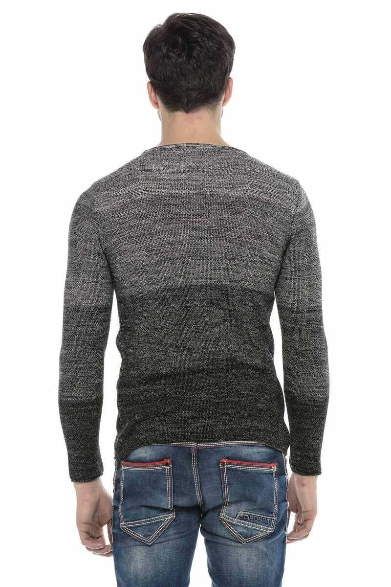 CP205 ANTHRACITE MEN'S SWEATER