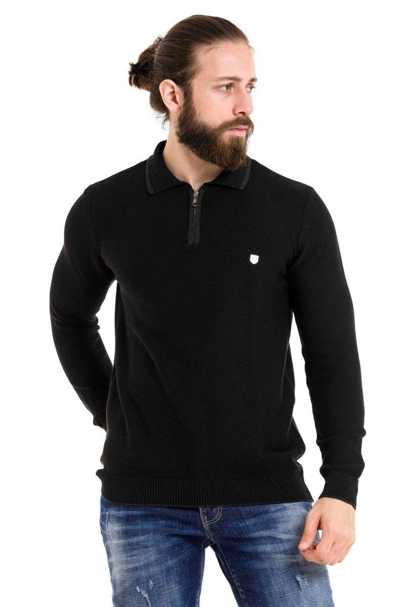 CP278 Men's knit sweater in a modern look