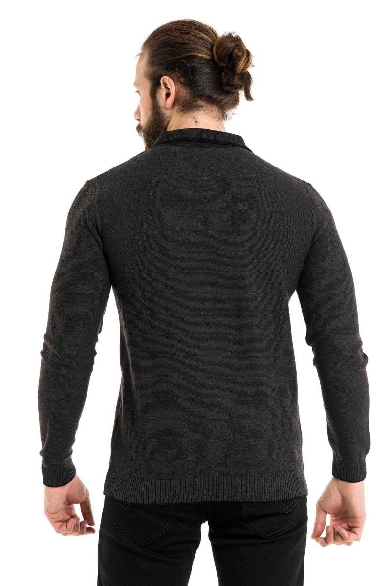 CP278 Men's knit sweater in a modern look