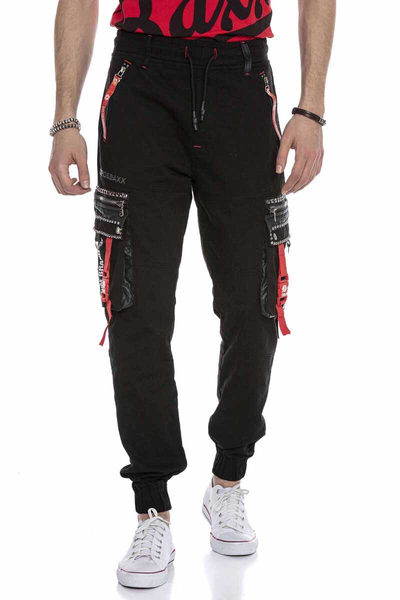 CR132 BLACK MEN'S JOGGING PANTS