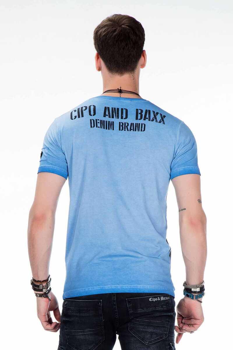 CT412 Men's T-shirt with all-over print