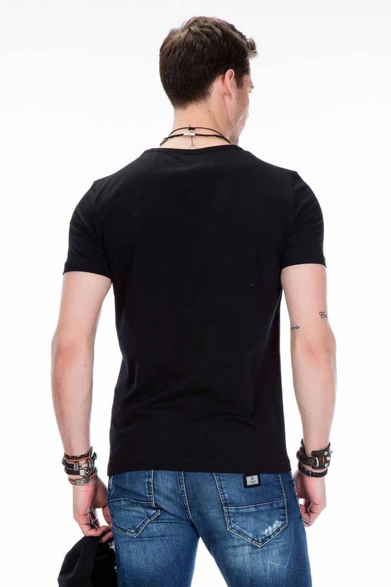 CT430 Men's T-shirt with glossy foil print