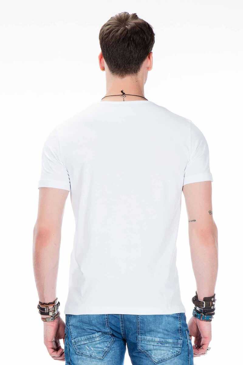 CT430 Men's T-shirt with glossy foil print