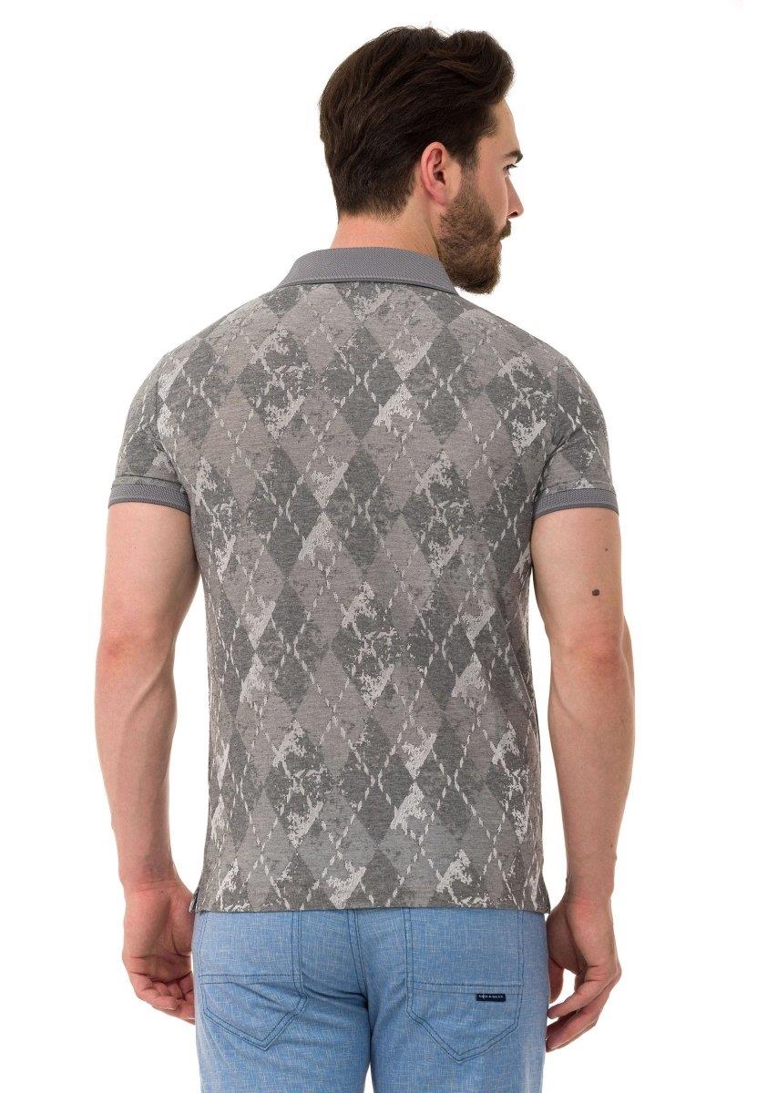 CT452 Men's slim-fit polo shirt