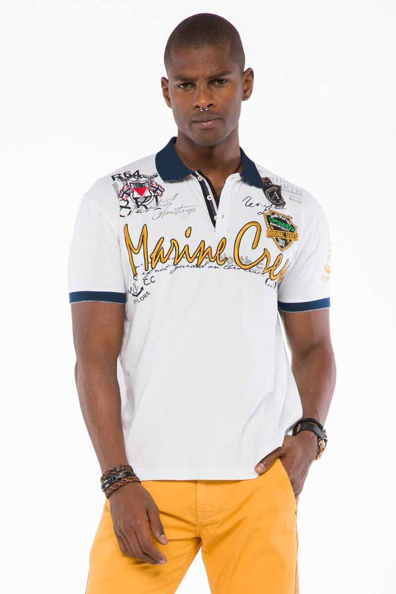 CT509 Men's Polo Shirt in Marina Look