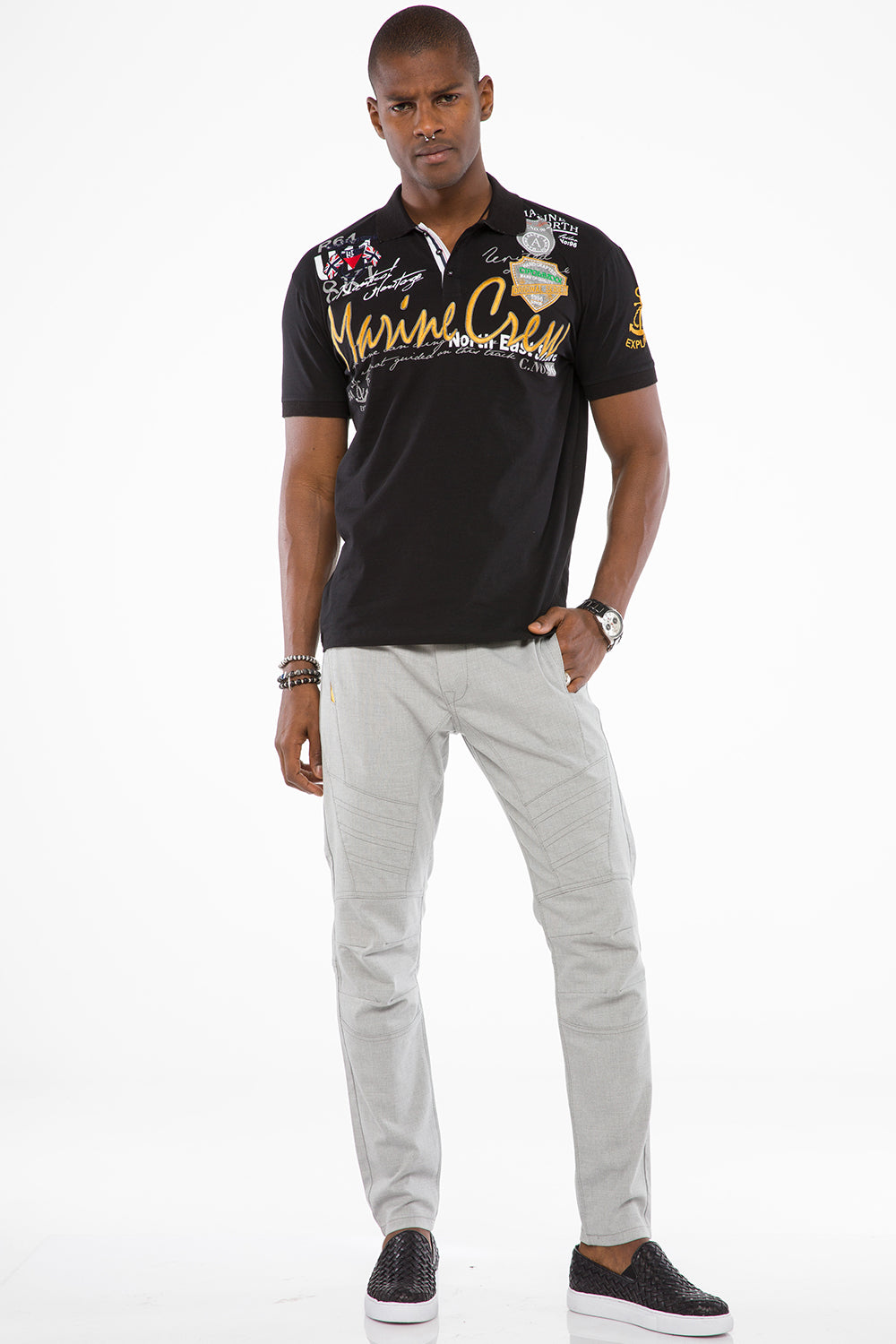 CT509 Men's Polo Shirt in Marina Look