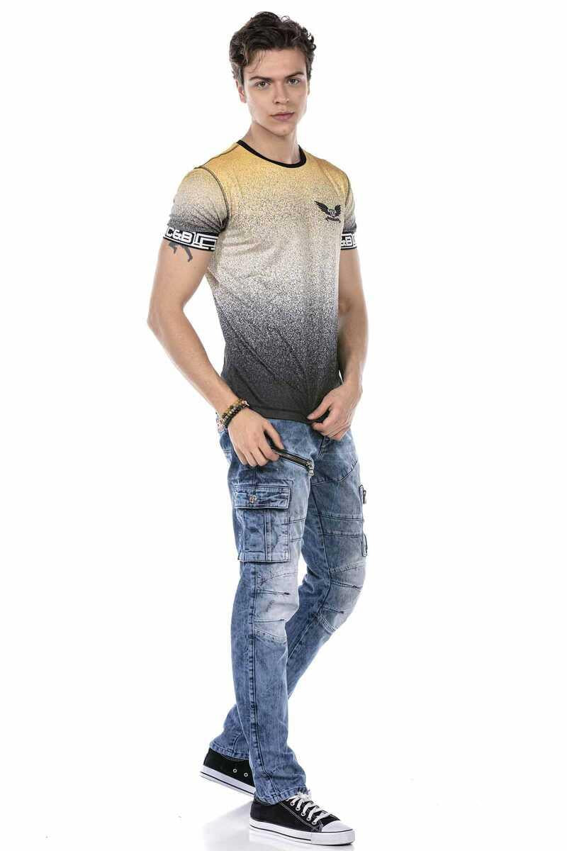 CT625 Men's T-shirt with cool color gradient