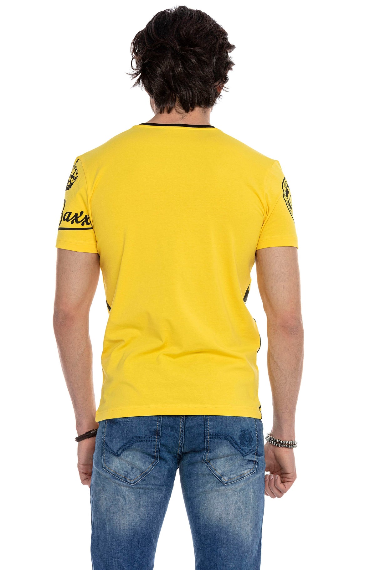 CT635 men's T-shirt with cool brand front print