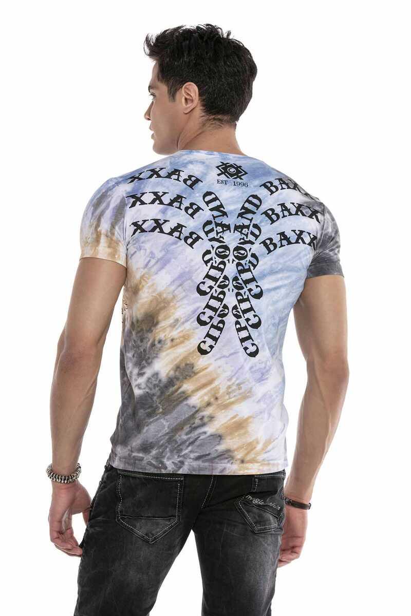 CT643 Men's T-shirt with trendy print