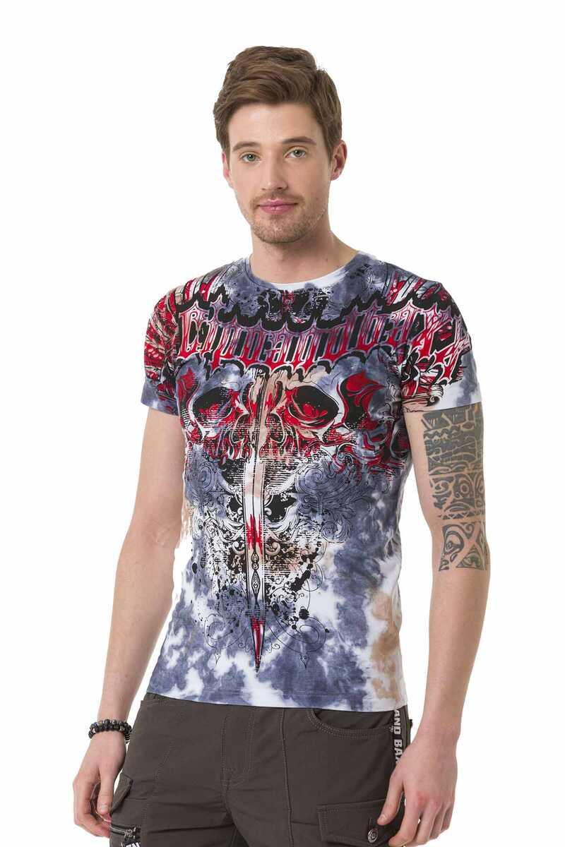 CT685 men's T-shirt with cool front print