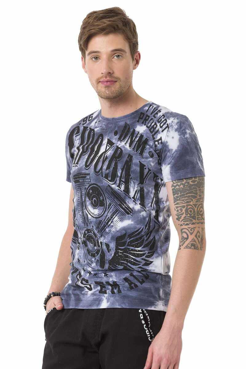 CT687 Men's T-shirt with cool prints