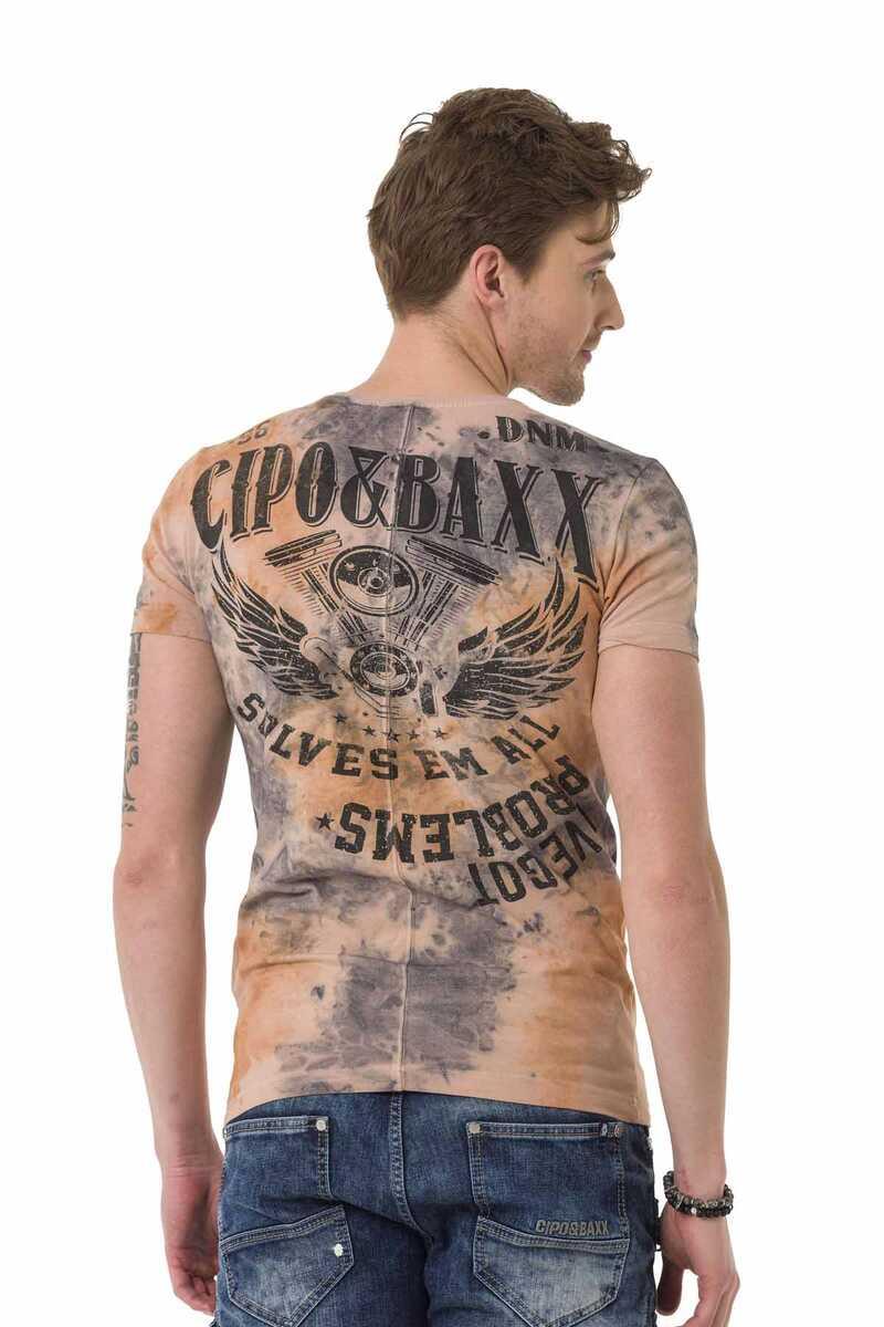 CT687 Men's T-shirt with cool prints