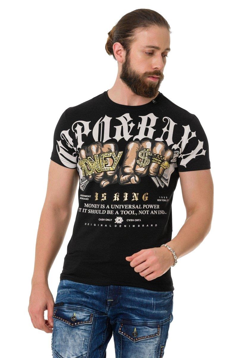 CT714 Men's T-Shirt Gang Style Basic Look