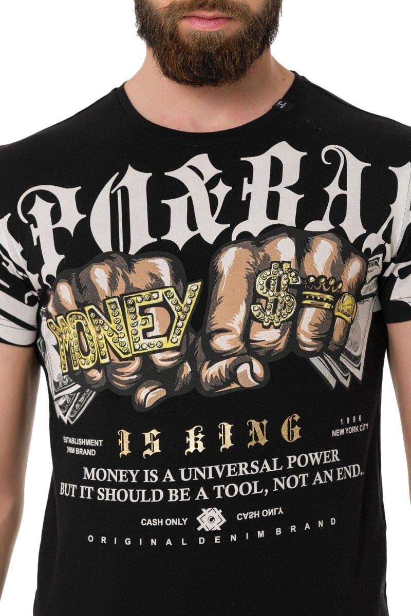 CT714 Men's T-Shirt Gang Style Basic Look