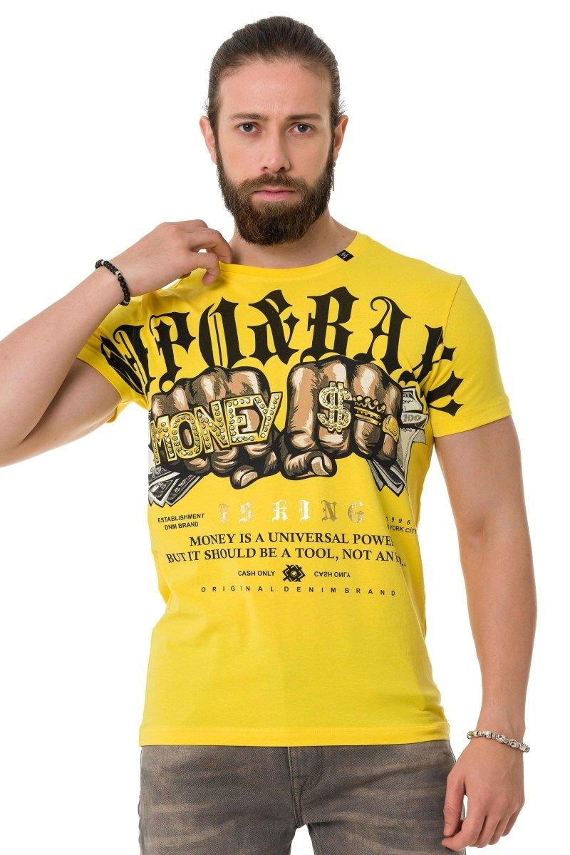 CT714 Men's T-Shirt Gang Style Basic Look