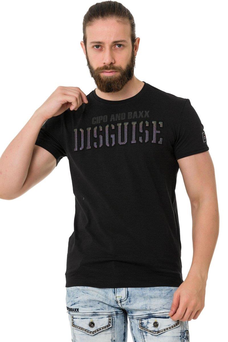 CT737 Men's T-shirt with Stealth embossing