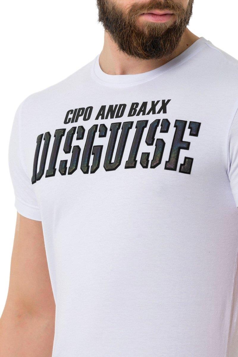 CT737 Men's T-shirt with Stealth embossing