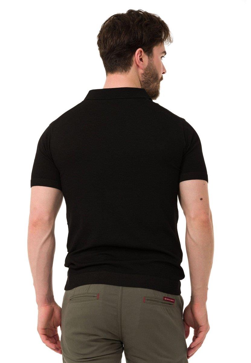 CT752 Men's Polo Shirt with Pattern Design