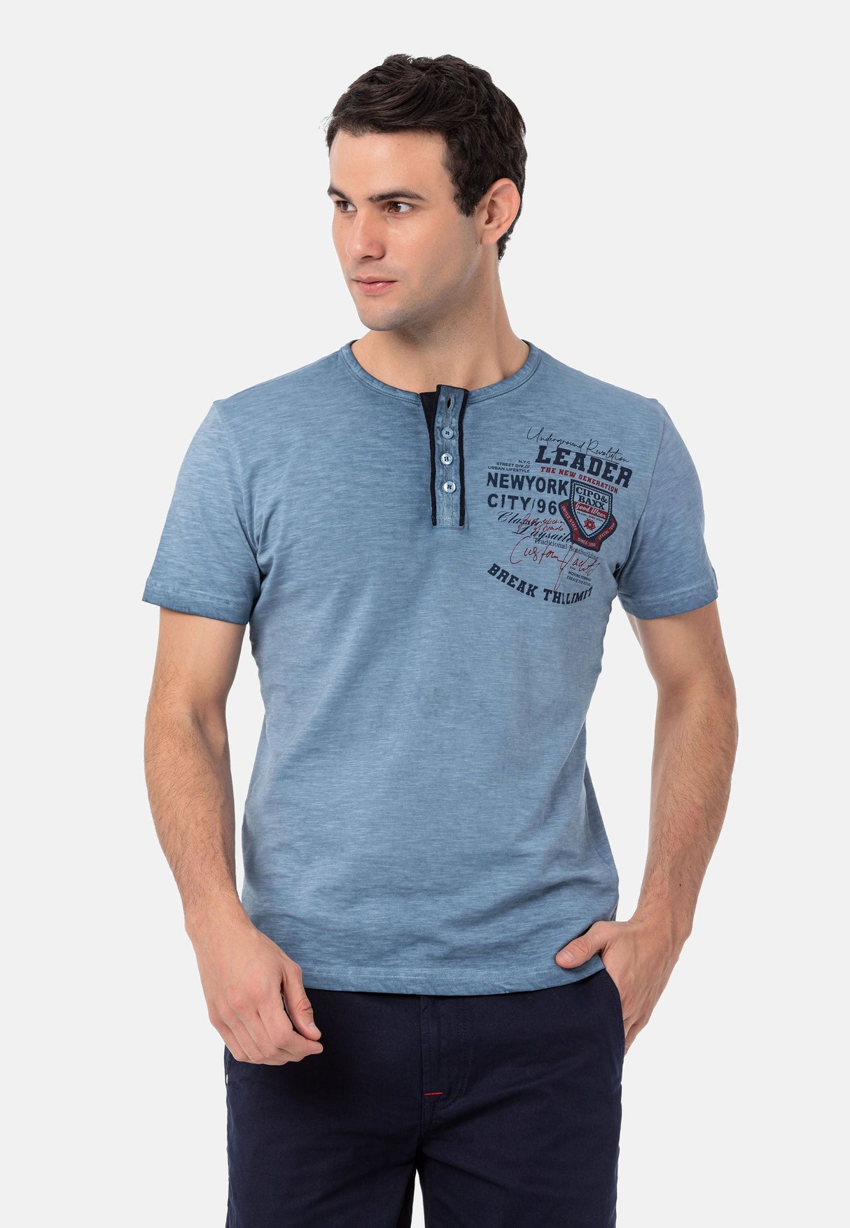 CT761 Men's T-shirt with cool prints