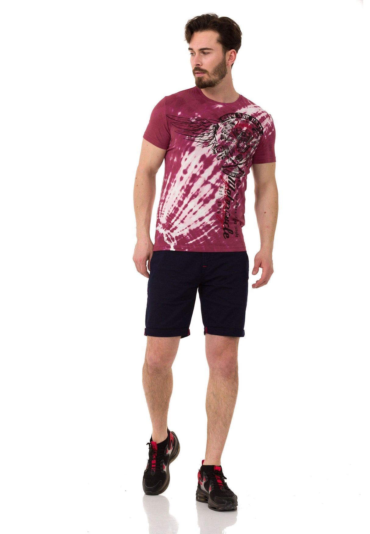CT769 Men's T-shirt with cool prints