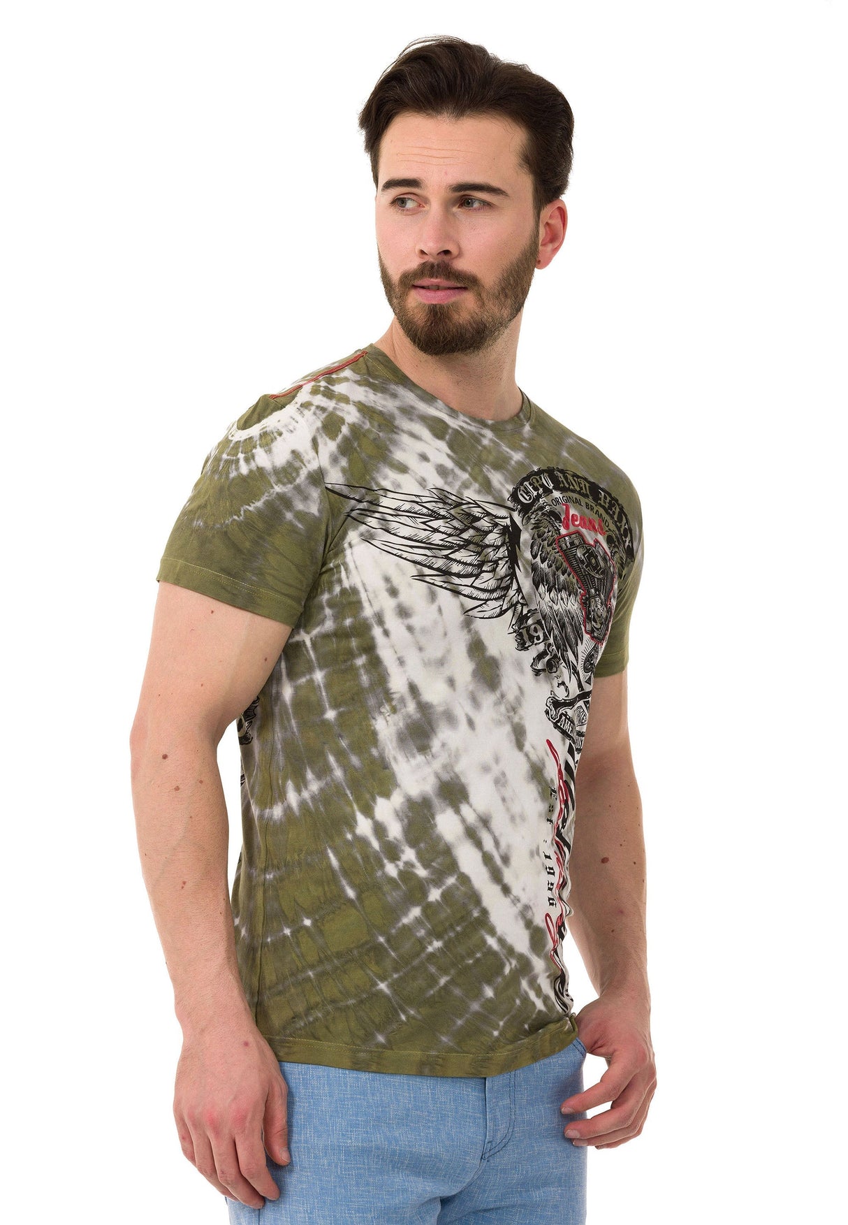 CT769 Men's T-shirt with cool prints