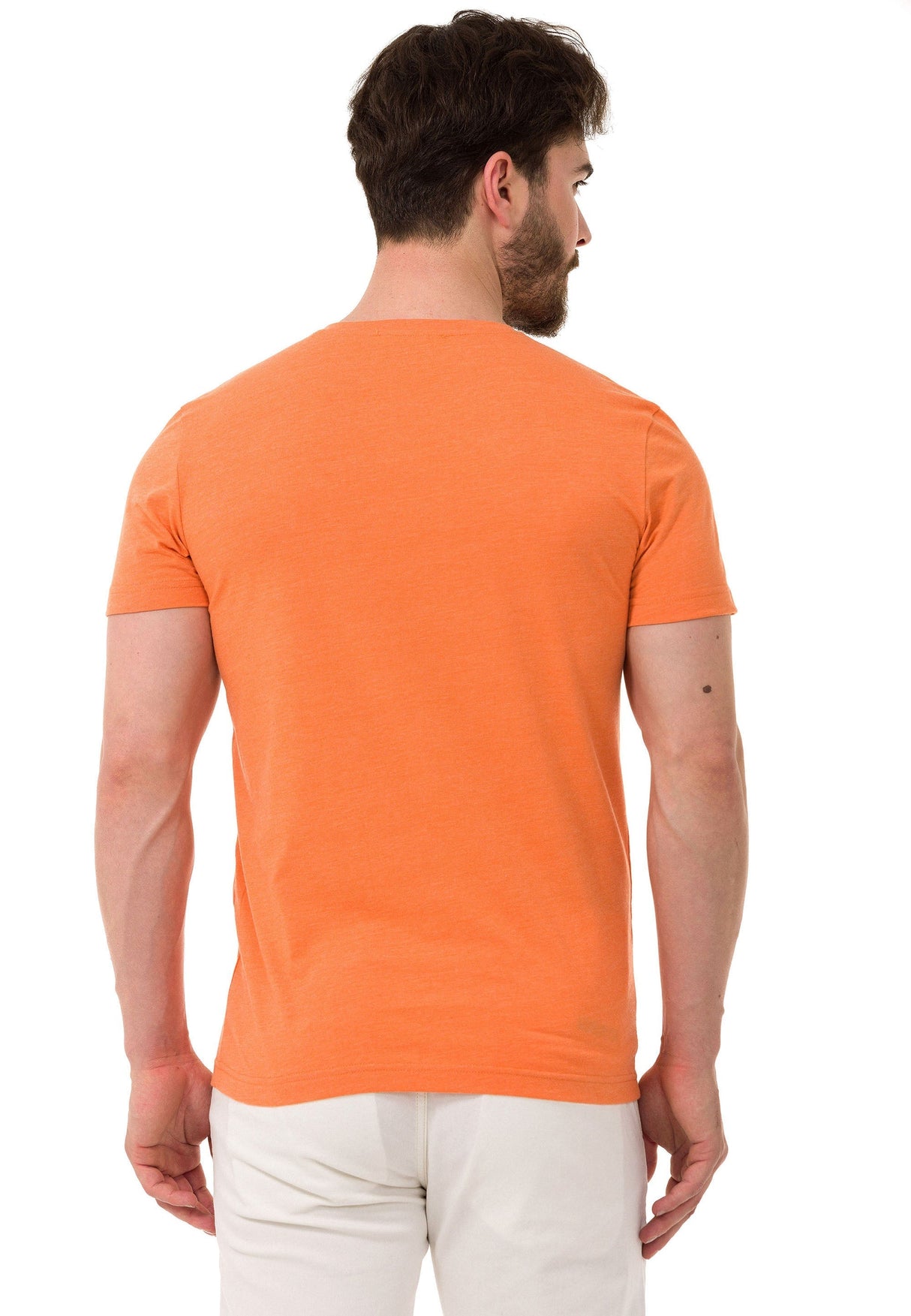 CT773 Men's T-shirt in a sporty look