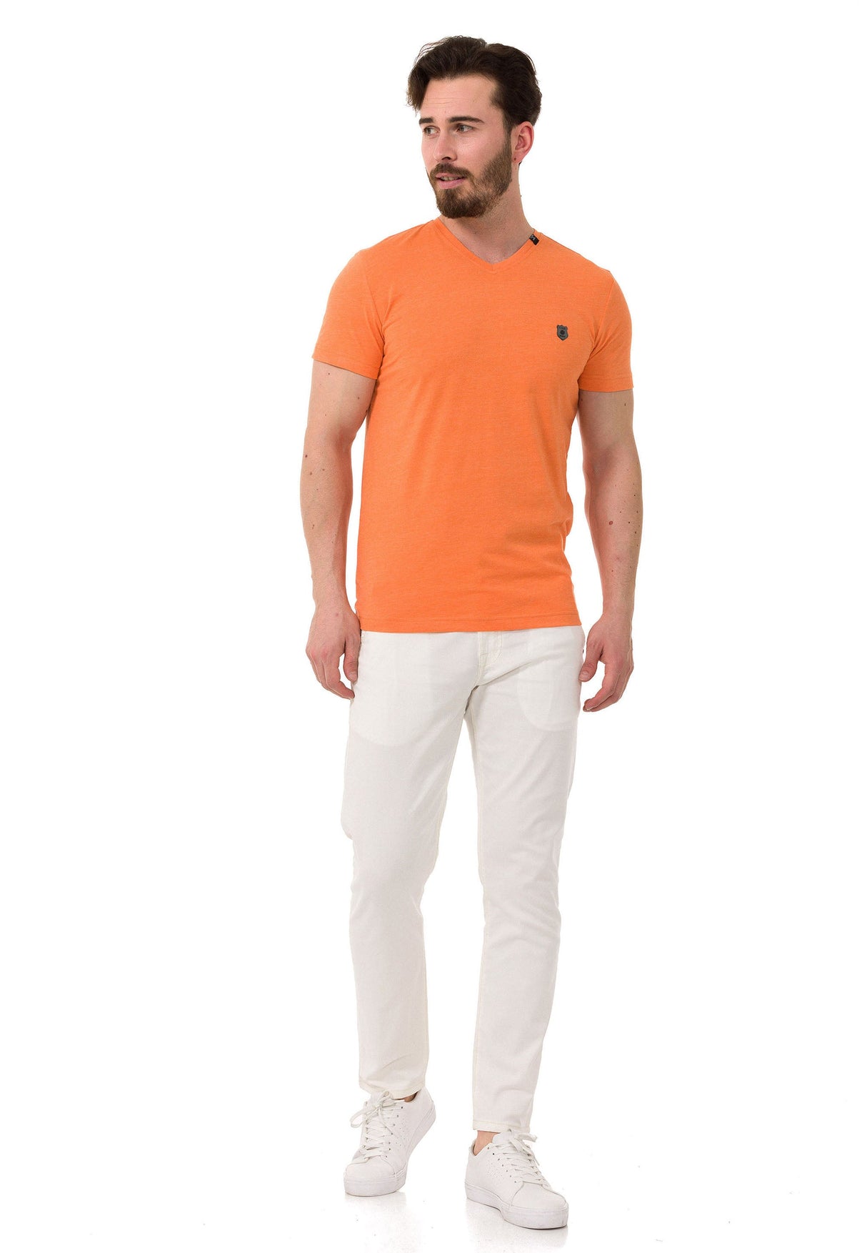 CT773 Men's T-shirt in a sporty look