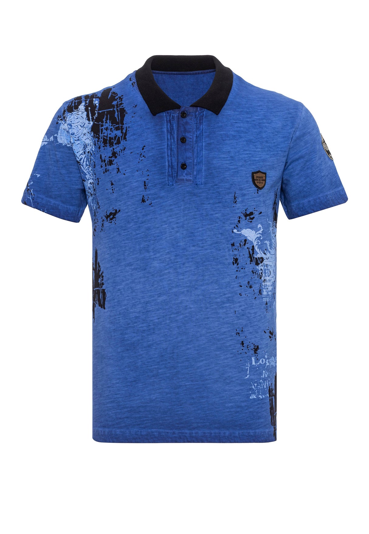 CT798 Men's Polo T-Shirt with Print and Regular Fit