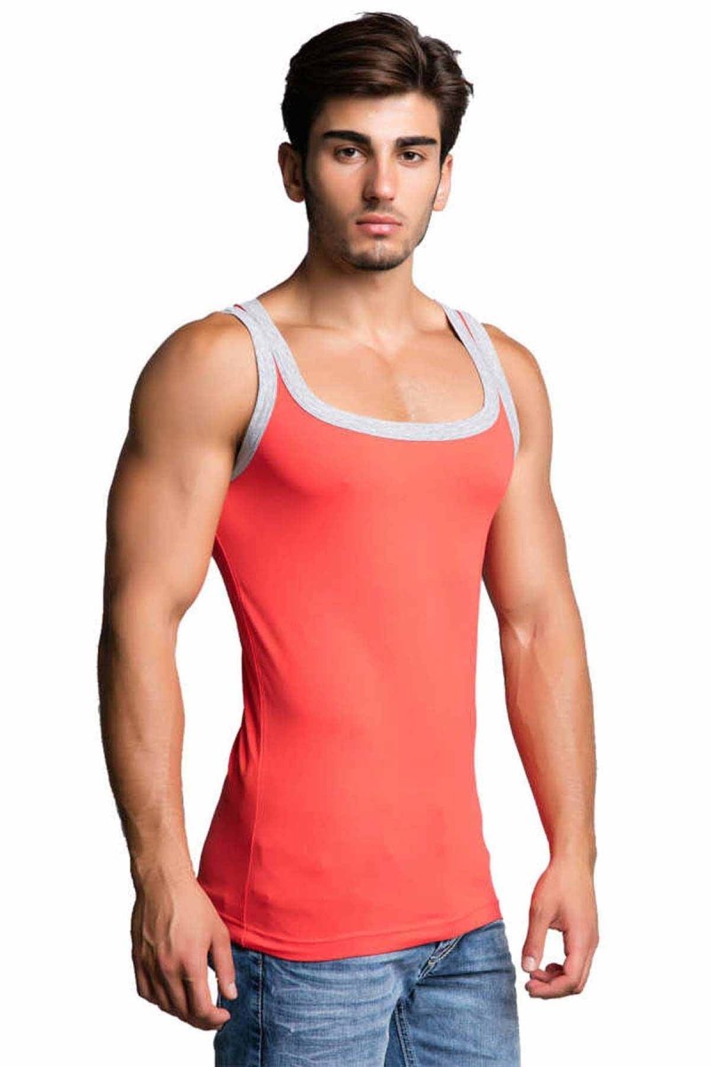 CU104 BLACK MEN'S UNDERSHIRT