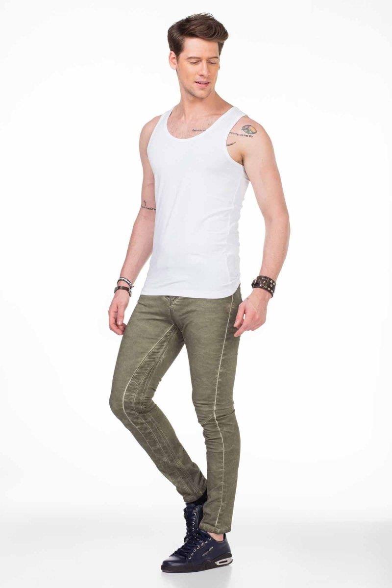 CU107 BLACK MEN'S UNDERSHIRT