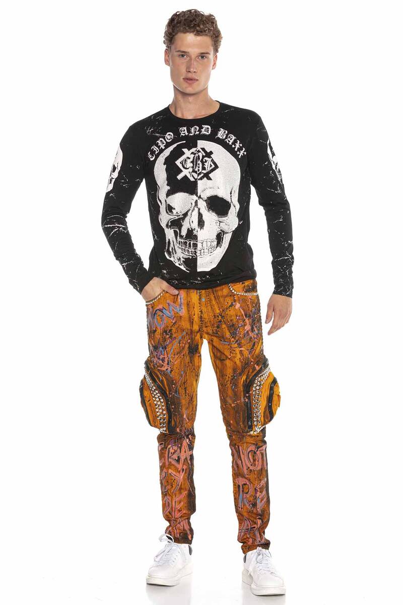 CD634 men's comfortable jeans in a cool design