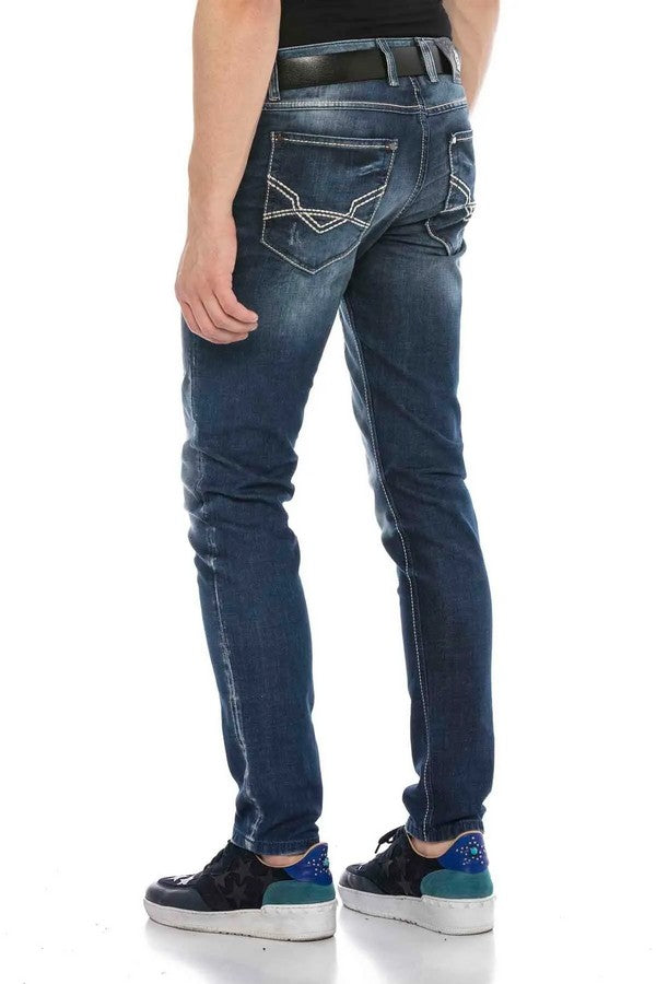 CD544 Men's comfortable jeans in a casual regular fit