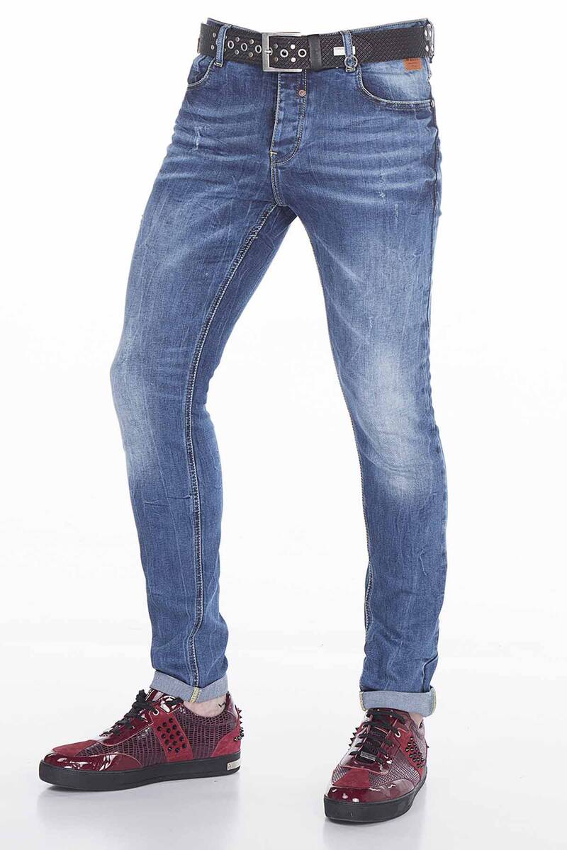 CD402 BLUE MEN'S JEANS