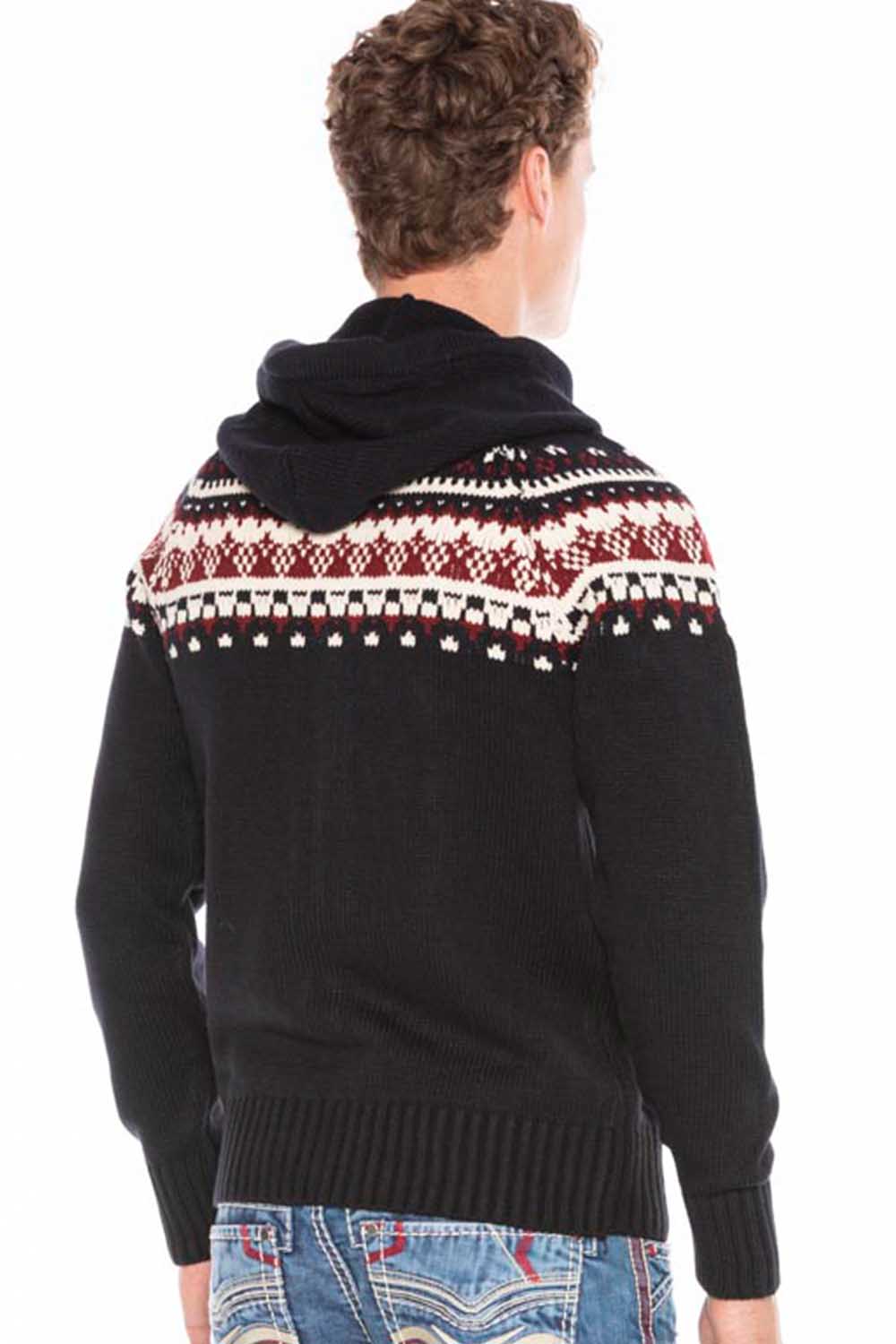 CP235 MEN'S HOODIE CARDIGAN