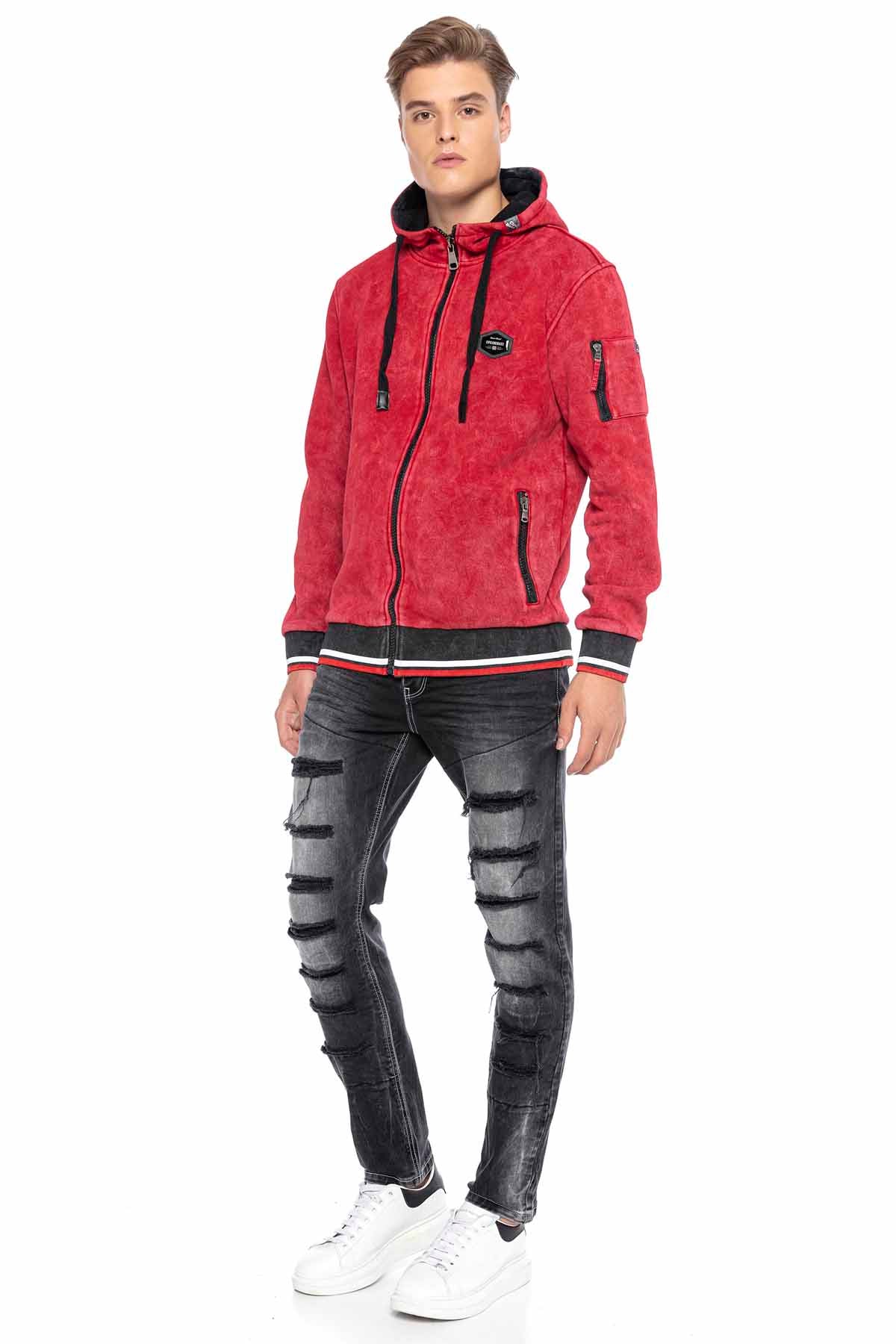CL418 MEN'S HOODIE SWEAT JACKET