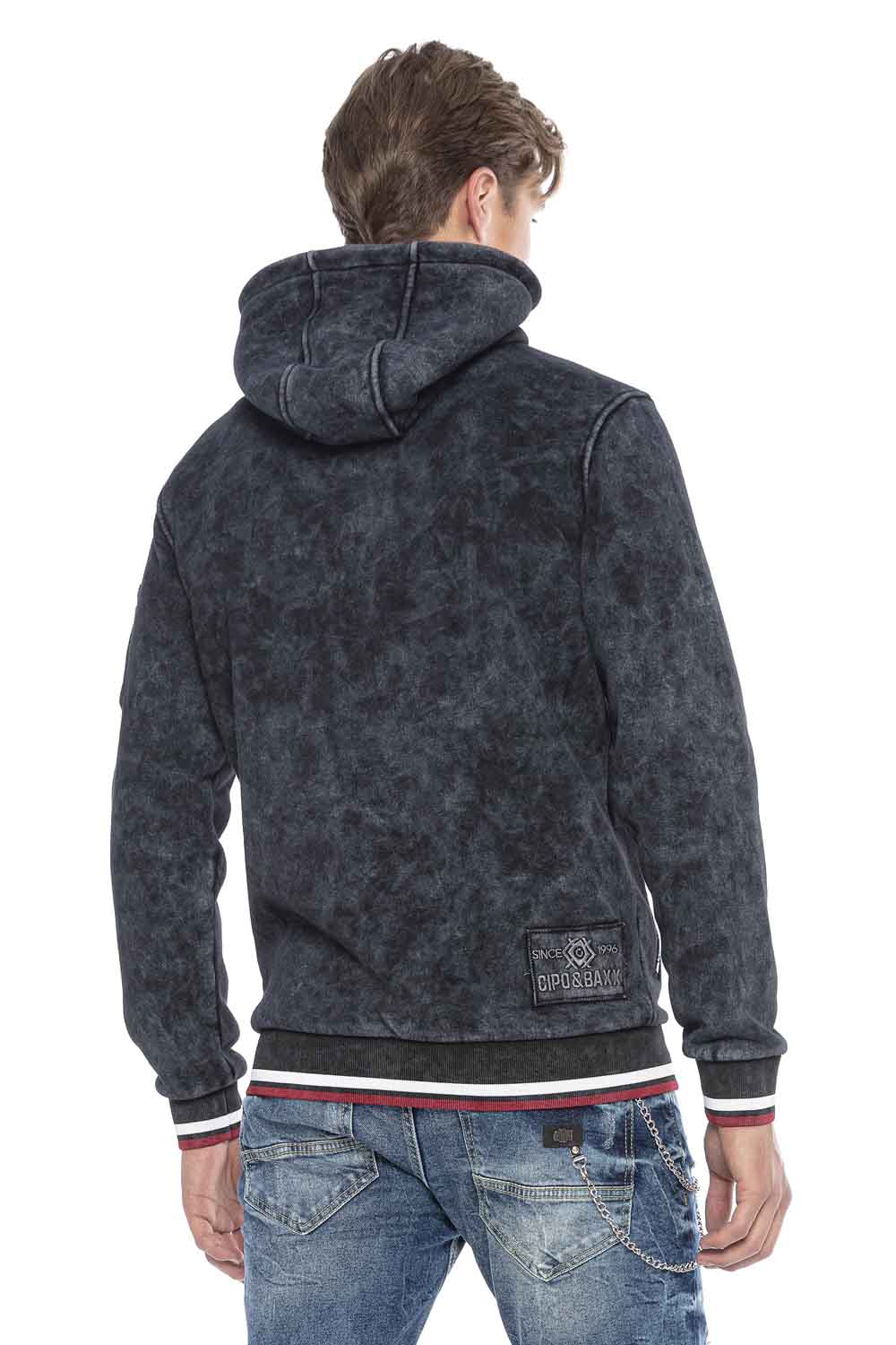 CL418 MEN'S HOODIE SWEAT JACKET