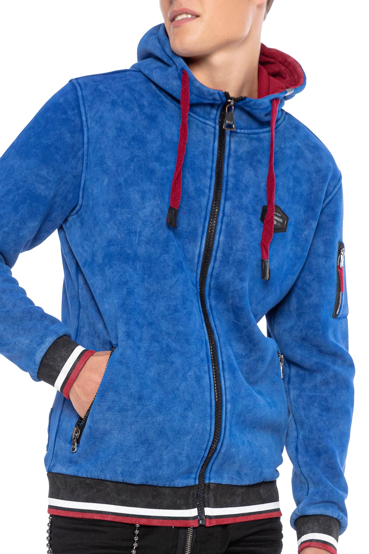 CL418 MEN'S HOODIE SWEAT JACKET