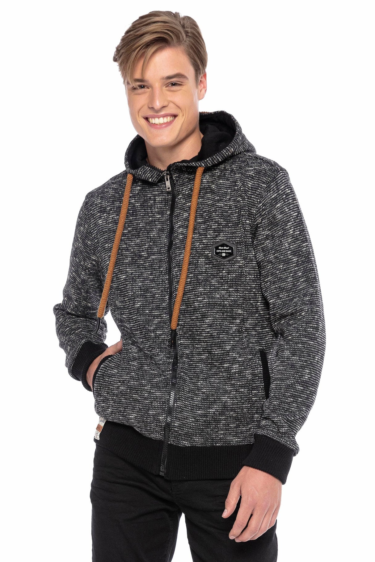 CL427 MEN'S HOODIE SWEAT JACKET