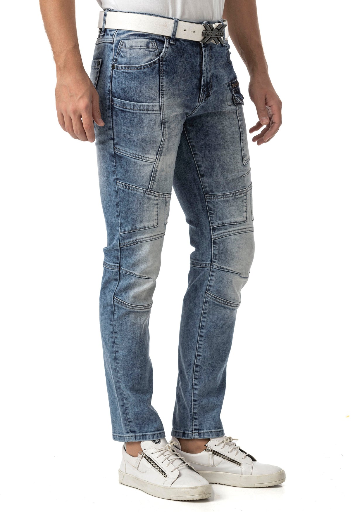 CD899 Men's Slim Fit Jeans – Stylish & Comfortable