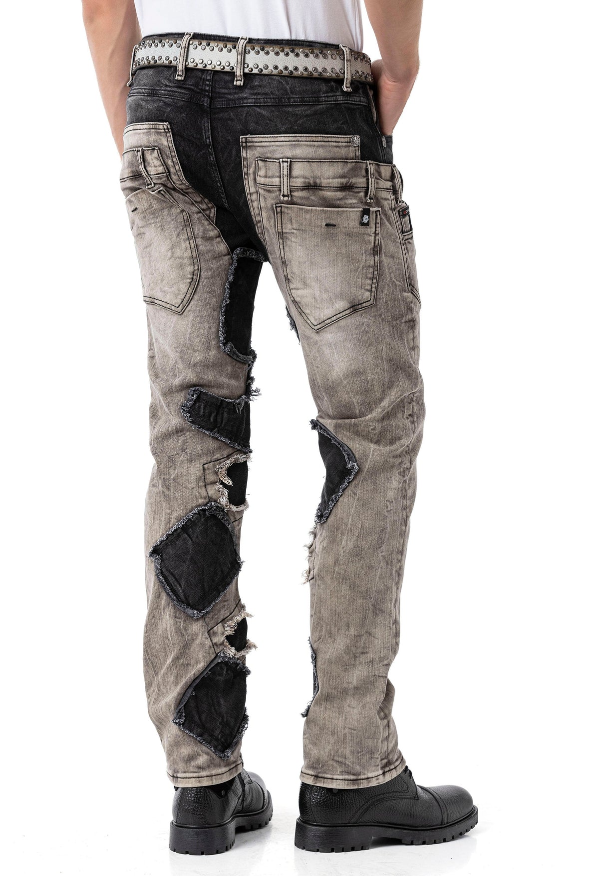 CD875 Men's Jeans – Urban style with striking details and straight fit