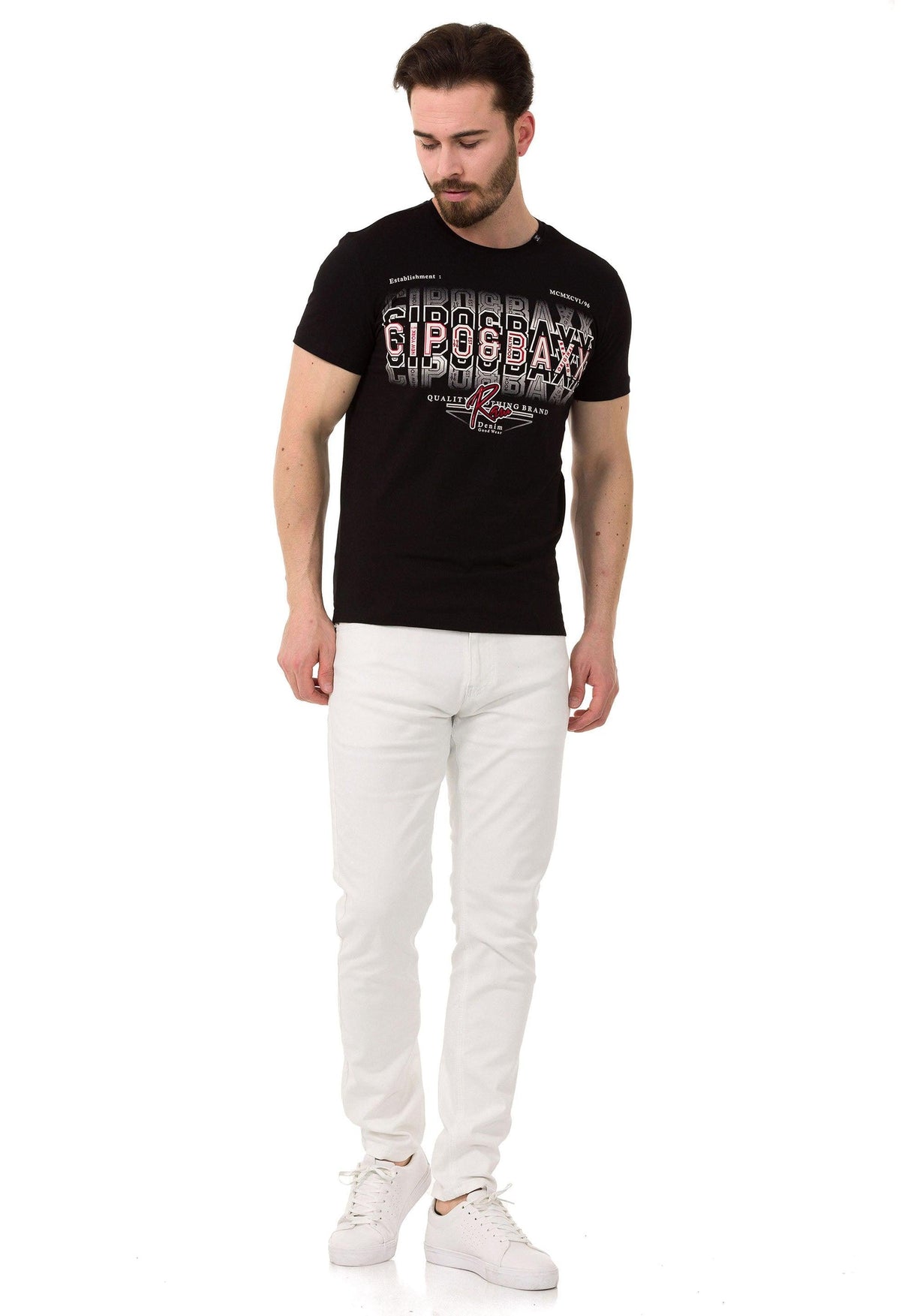 CD820-W men's jeans slim fit basic look