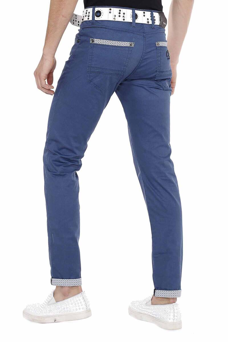 CD512 Men's fabric trousers in a comfortable casual look